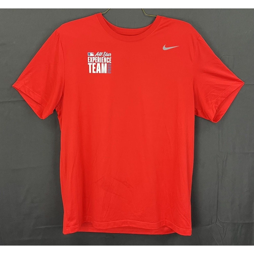 Nike MLB All Star Experience Team 2025 Mens XL Red Dri-Fit T-Shirt DV7299-657